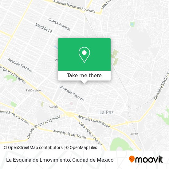 Mapa de La Esquina de Lmovimiento