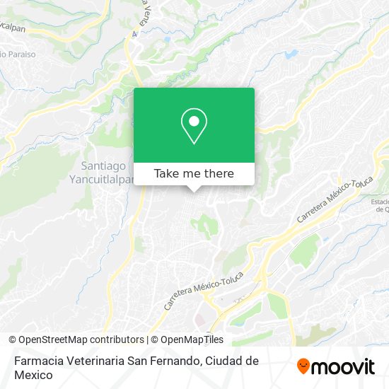 Farmacia Veterinaria San Fernando map