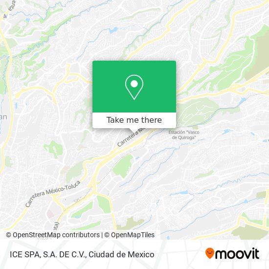 Mapa de ICE SPA, S.A. DE C.V.