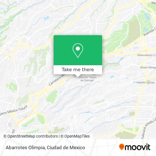 Abarrotes Olimpia map