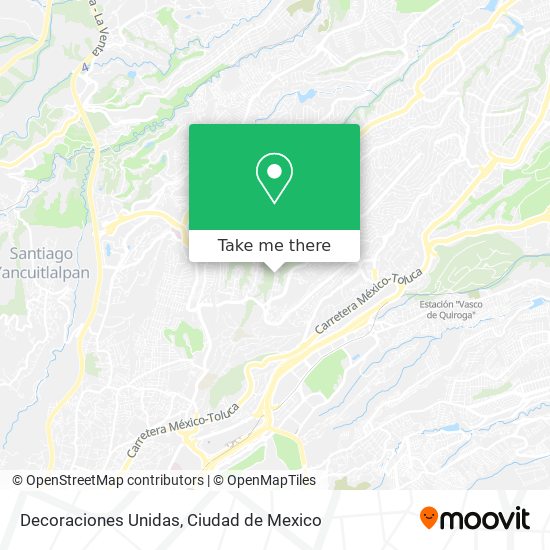 Decoraciones Unidas map
