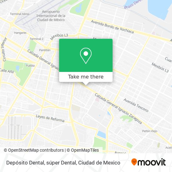 Mapa de Depósito Dental, súper Dental