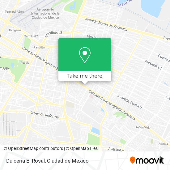 Dulceria El Rosal map