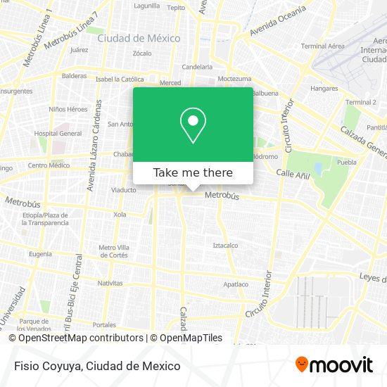 Mapa de Fisio Coyuya