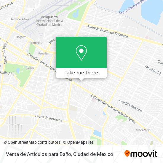 Mapa de Venta de Articulos para Baño