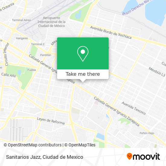Sanitarios Jazz map