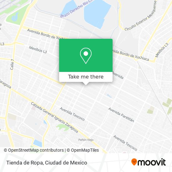 Mapa de Tienda de Ropa