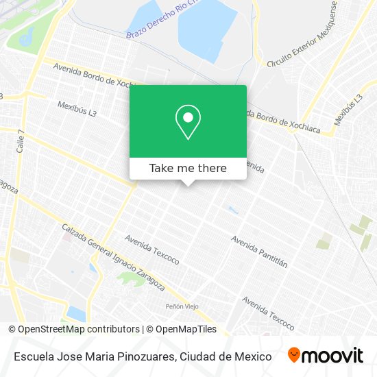 Escuela Jose Maria Pinozuares map