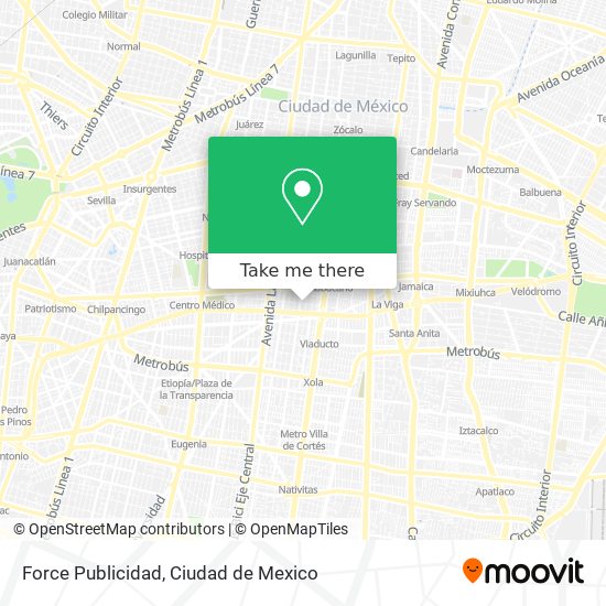 Force Publicidad map
