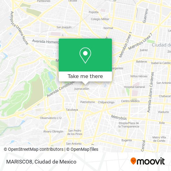 MARISCO8 map