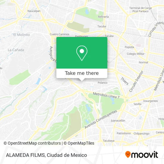 ALAMEDA FILMS map