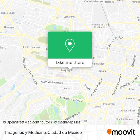 Imagenes y Medicina map