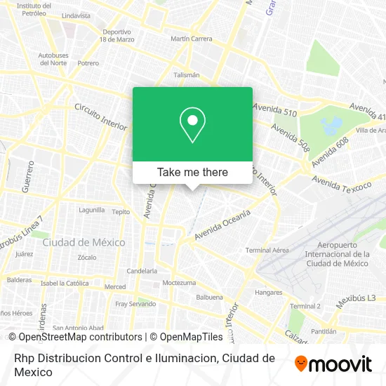 Rhp Distribucion Control e Iluminacion map