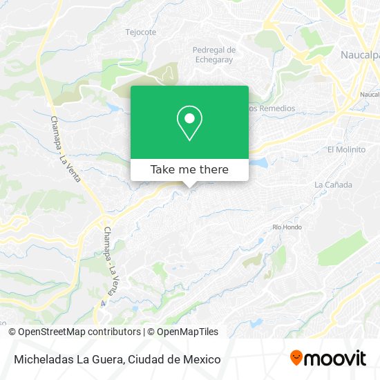 Micheladas La Guera map