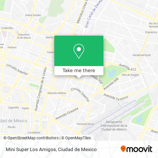 Mini Super Los Amigos map