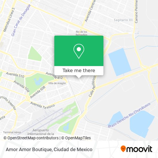Amor Amor Boutique map