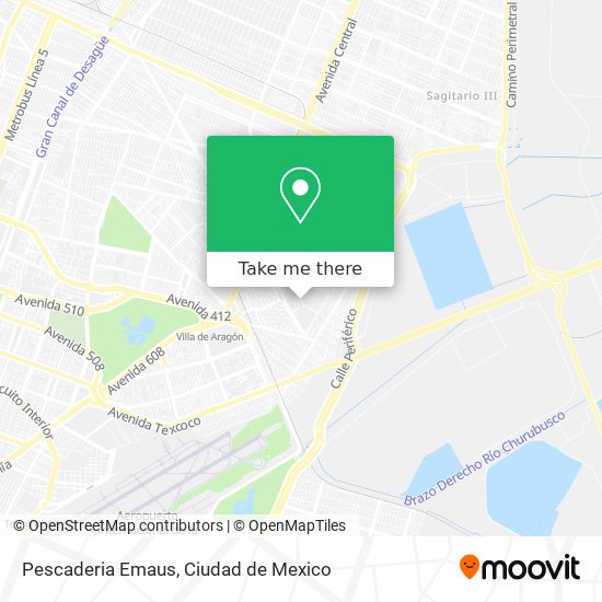 Mapa de Pescaderia Emaus