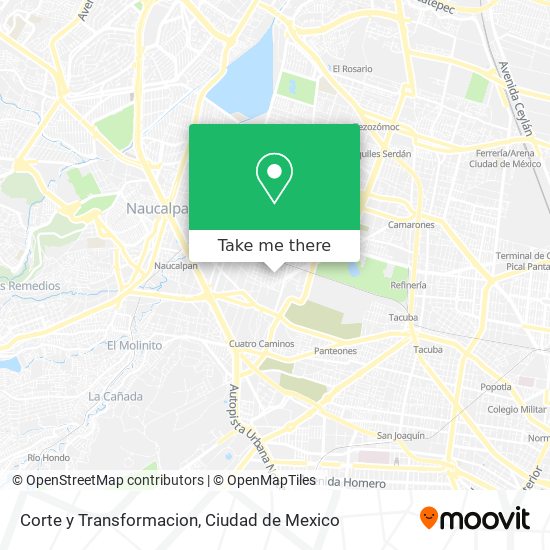 Mapa de Corte y Transformacion