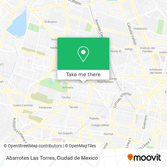 Abarrotes Las Torres map