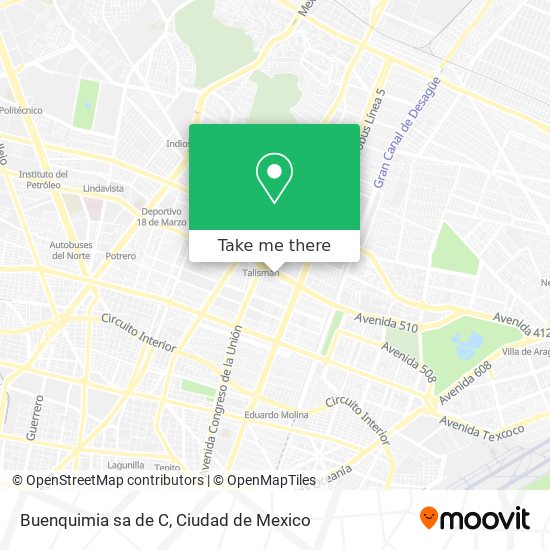 Buenquimia sa de C map
