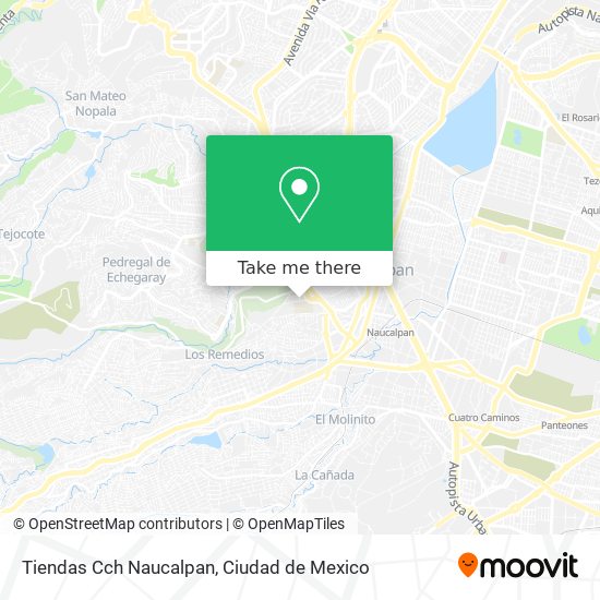 Tiendas Cch Naucalpan map