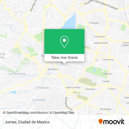 Mapa de Jumex