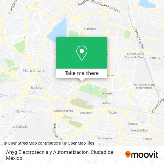 Ahyg Electrotecnia y Automatizacion map