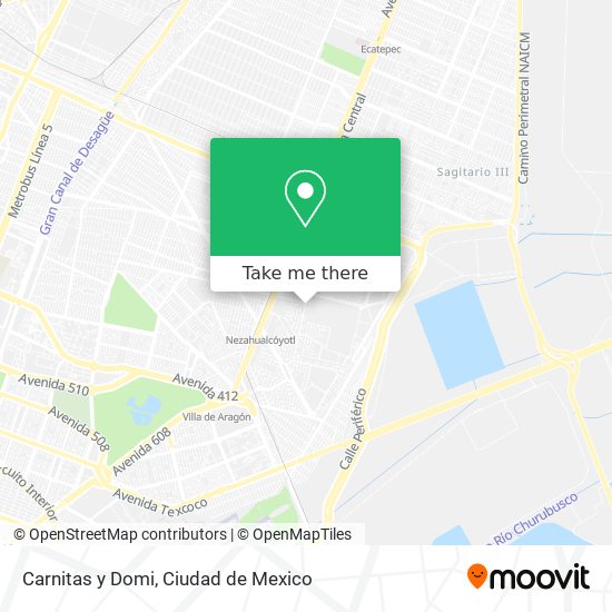 Carnitas y Domi map