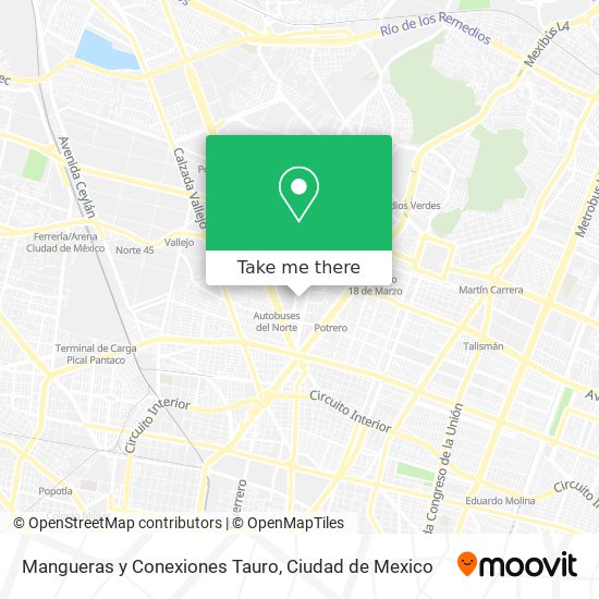 Mangueras y Conexiones Tauro map