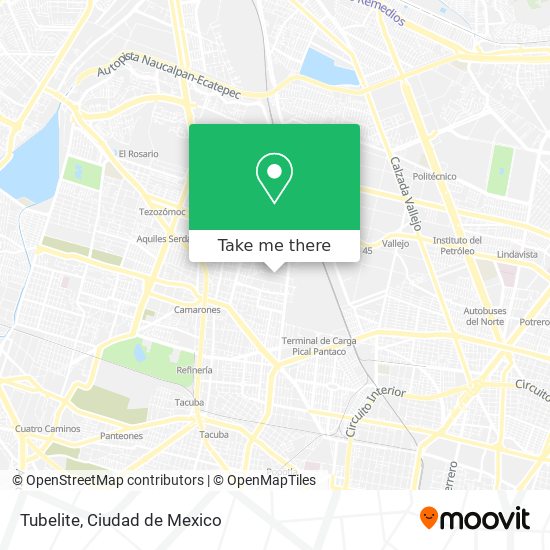 Tubelite map