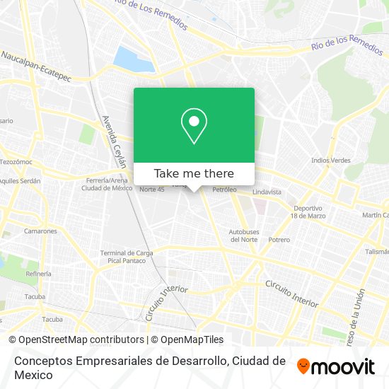 Conceptos Empresariales de Desarrollo map