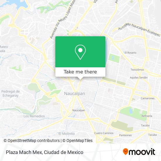 Plaza Mach Mex map