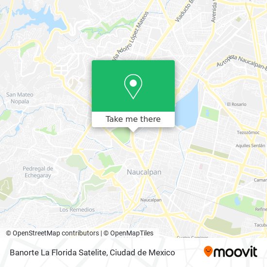 Banorte La Florida Satelite map