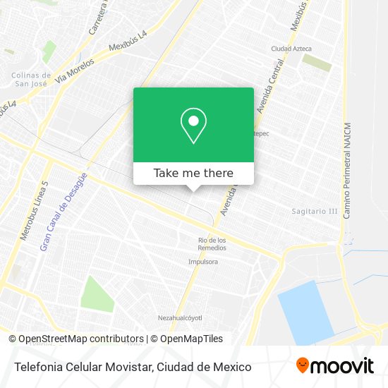 Telefonia Celular Movistar map