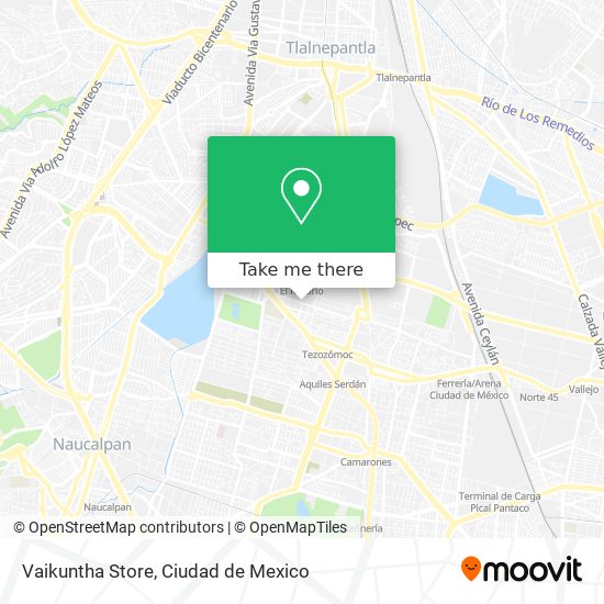 Mapa de Vaikuntha Store