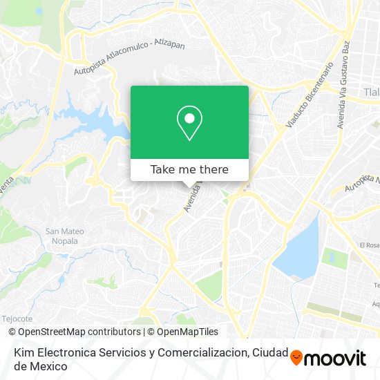 Mapa de Kim Electronica Servicios y Comercializacion