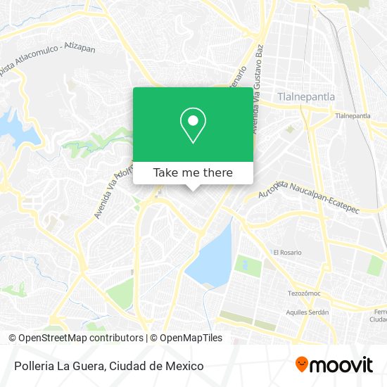 Mapa de Polleria La Guera