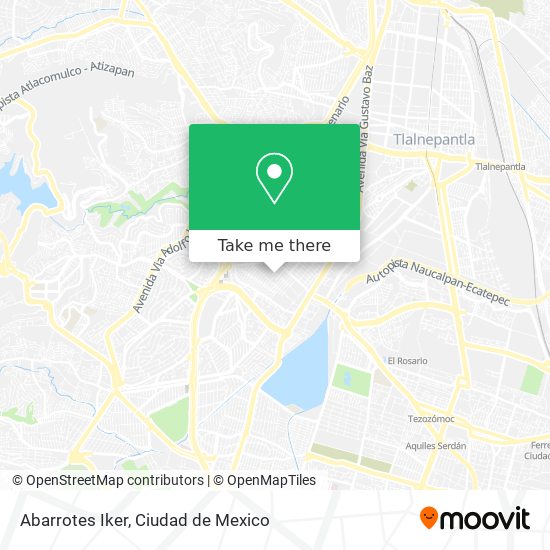 Abarrotes Iker map