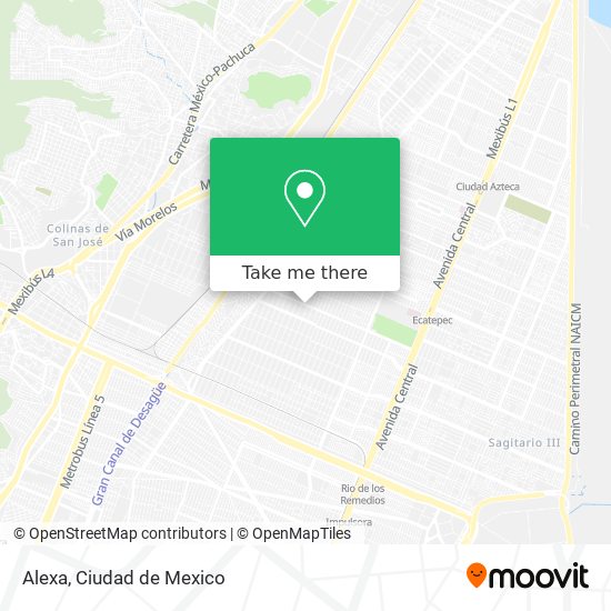 Mapa de Alexa