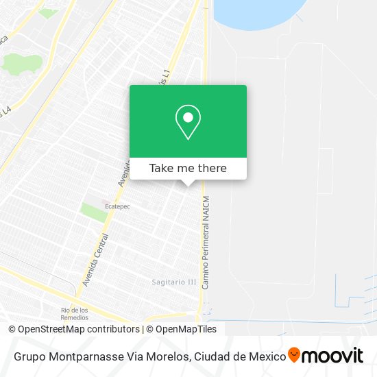 Grupo Montparnasse Via Morelos map