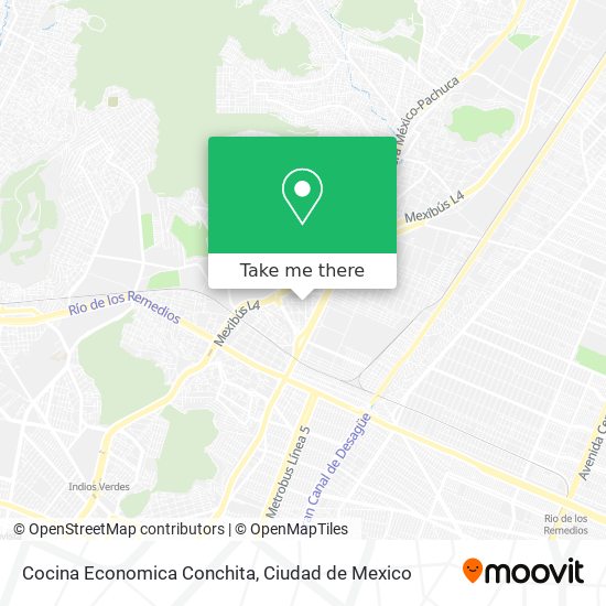 Cocina Economica Conchita map