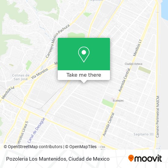 Mapa de Pozoleria Los Mantenidos
