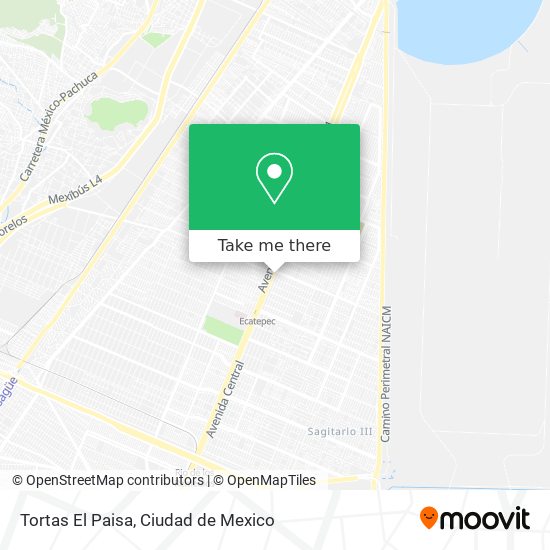 Tortas El Paisa map