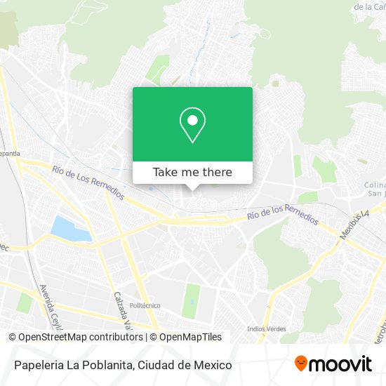 Papeleria La Poblanita map