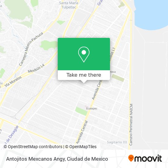 Antojitos Mexcanos Angy map