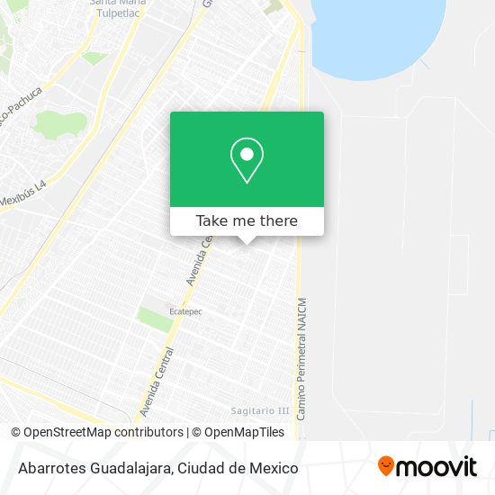 Abarrotes Guadalajara map
