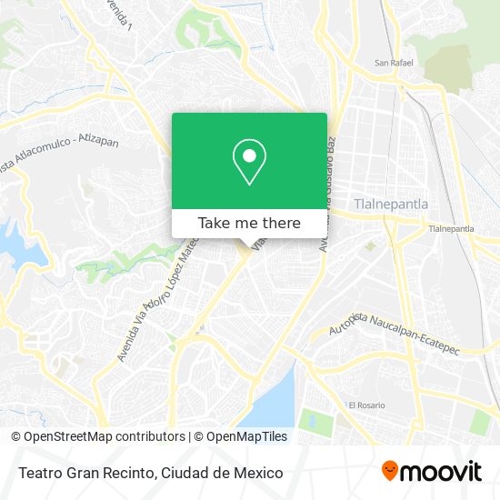 Teatro Gran Recinto map