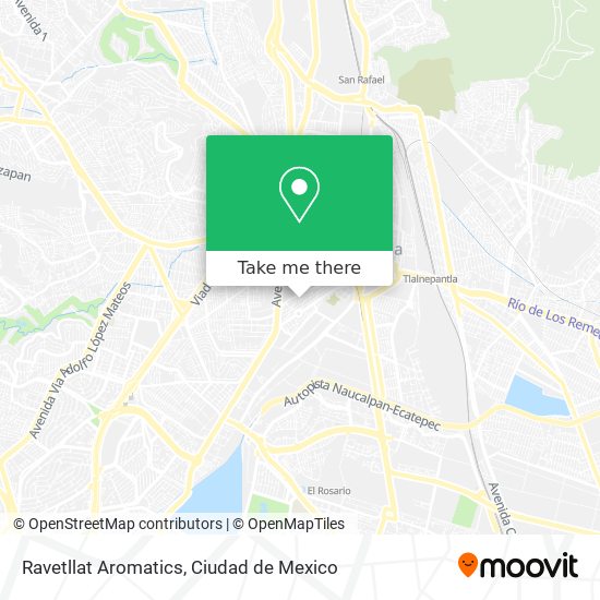 Ravetllat Aromatics map