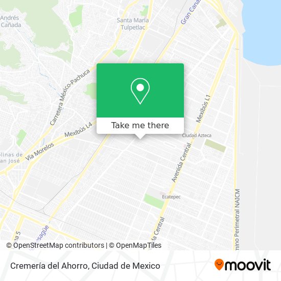 Mapa de Cremería del Ahorro
