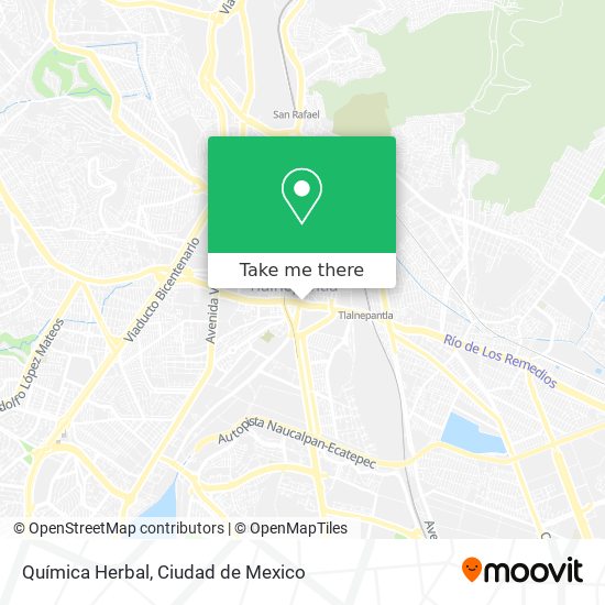 Mapa de Química Herbal